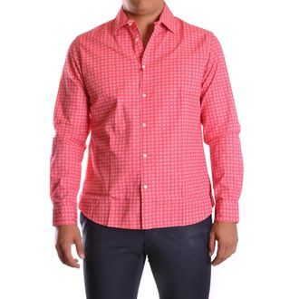 Altea Overhemd - Heren - Casual Overhemden - Roze - L - Katoen - Overhemden