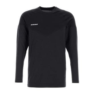 Mammut Tops, Heren, Zwart, M, Nylon, Stretch Nylon Blend T-shirt