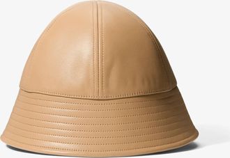 Michael Kors Leather Bucket Hat