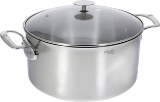 De Buyer Milady Cacerola De Acero Inoxidable 28 Cm 8 Litros