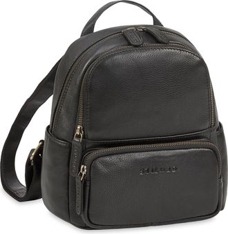 STILORD Sue Leather Backpack for Women - Small Elegant Ladies Backpack - Mini Daypack for City, Travel and Leisure - Anti-Theft Genuine Leather Rucksack Bag W