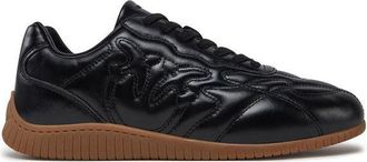 Pinko Womens Sneakers Black Footwear - Sports