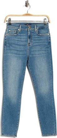Seven 7 Gwenevere High Waist Ankle Skinny Jeans in Bluejay at Nordstrom Rack, Size 29