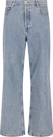 A.P.C. Straight-Leg Light Blue Five-Pocket Cotton Jeans
