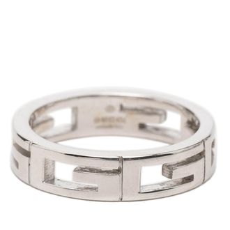 Gucci White Gold (18K) Band Ring (Pre-Owned)
