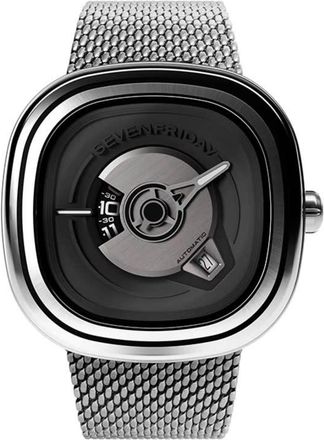 Sevenfriday PE Automatic Black Dial Mens Watch PE1/01M