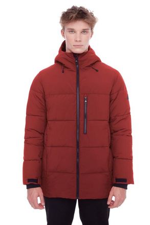 Alpine North BANFF - Vegan Down Mid-Weight Quilted Puffer Jacket in Deep Red at Nordstrom, Size Xx-Large