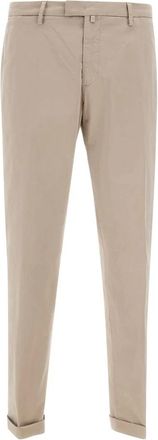 BRIGLIA 1949 Bg 03 Broeken - Heren - Slim Fit Broeken - Beige - L - Katoen - Broeken