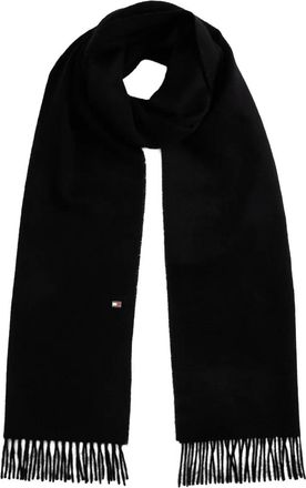 Tommy Hilfiger Sciarpa con frange - Nero