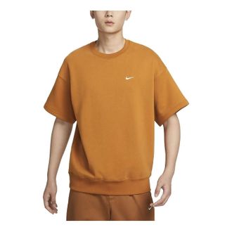 Nike Solo Swoosh Logo T-Shirt Brown DX0881-754