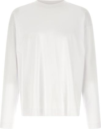 Dries Van Noten White Full Sleeves T-shirt