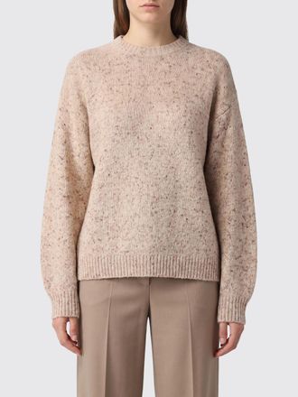 Fabiana Filippi Maglia girocollo in misto lana con fantasia astratta