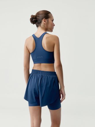 Born Living Yoga Top Bikila Sailor Blue