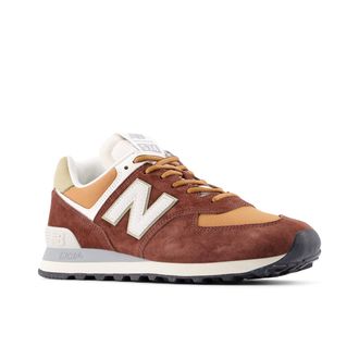 New Balance Sneaker NEW BALANCE 574, Damen, Gr. 39,5, rich oak, bak, Synthetik, Textil, Schuhe Sneaker
