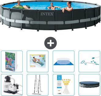 Intex Piscina Ultra Xtr Redonda - 610x122 Cm - 9-piezas S618