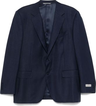 Canali Blazer in lana - Blu