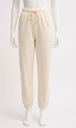 Z Supply Heart It Jogger Pant In Vanilla Ice