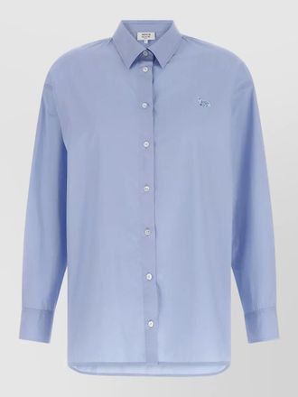 Maison Kitsun&eacute; baby fox shirt long sleeves buttoned cuffs