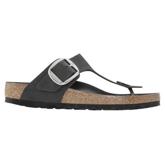 Birkenstock Gizeh Big Buckle - female - Birkenstock - Flip Flops - Black - 2 UK - Shoes