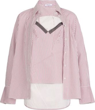 Liu Jo Gestreept blouse - Roze