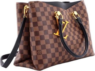 Louis Vuitton Brown Damier & Leather Lv Riverside (Authentic Pre-Loved)