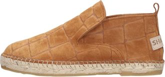 Shabbies Amsterdam Schoenen, Dames, Bruin, 41 EU, Su&egrave;de, Elche Lofa Espadrilles