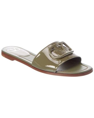 Valentino Vlogo Signature Patent Sandal