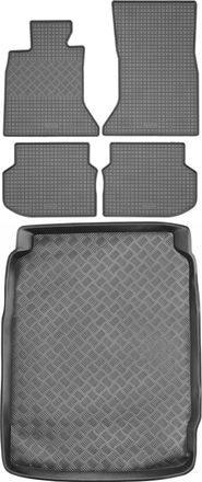 OEM Juego De Alfombrillas De Goma Para Coche Y Alfombrilla Para Maletero Para Bmw Serie 5 F10 Sed&aacute;n (2010-2013)