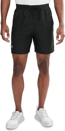 Under Armour 7 Launch Run Unlined Shorts Mens Shorts Black/Black/Reflective : 2XL 7, Polyester