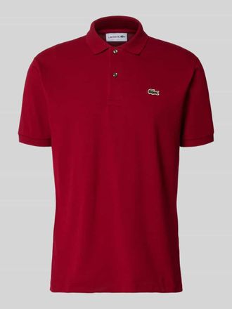 Lacoste Regular Fit Poloshirt aus reiner Baumwolle Modell CORE in Bordeaux, Gr&ouml;&szlig;e XXXL