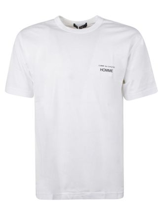 Comme Des Gar&ccedil;ons White Cotton T-Shirt