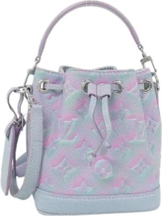Louis Vuitton Pre-owned Monogram Empreinte Nano Noe Schoudertas - Dames - Vintage Tas - Veelkleurig - ONE Size - Leer - Vintage