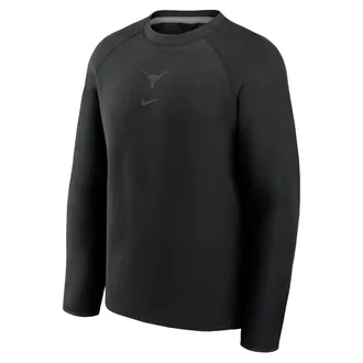 Nike Texas Tech Fleece Nike Mens College Pullover Crew in Black | 05L6912ZTXE-9X6