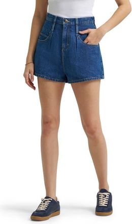 Lee Flirty High Waist Denim Shorts in Light Call at Nordstrom, Size 30