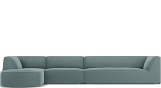 CXL by Christian Lacroix 5-Sitzer Designer Ecksofa Charles mit Eckteil links - Samtbezug