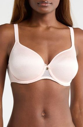 Chantelle Norah Comfort Spacer Minimizer T-Shirt Bra in Blushing Pink at Nordstrom, Size 30F