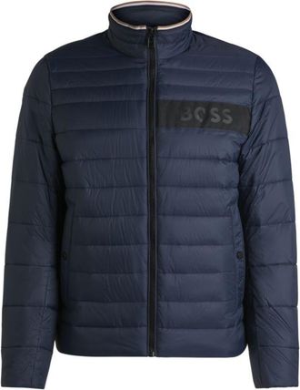 BOSS Water-repellent jacket with 3D logo tape