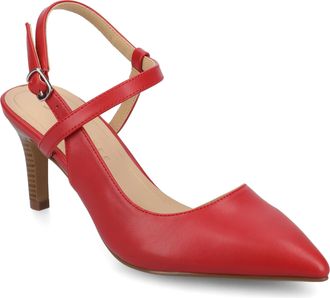 Journee Collection Women & apos;s Scipio Medium and Wide Width Pumps