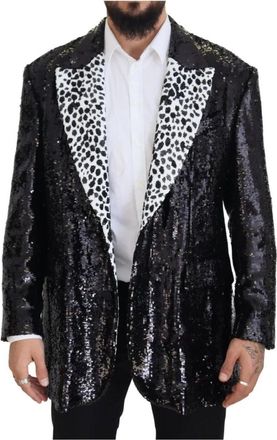 Dolce & Gabbana Blazers - Heren - Blazers - Zwart - M - Jassen