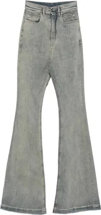 Rick Owens High-waisted Flared Jeans