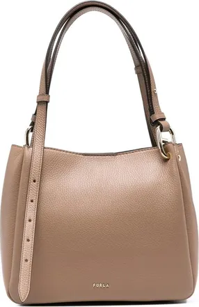 Furla Nuvola Leather Shoulder Bag