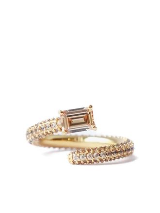 Izabel Display Gedraaide ring - Goud