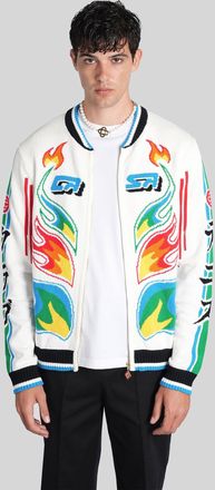 Casablanca Knitwear In White Cotton