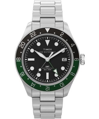 Timex Waterbury Heritage Heren Horloge Zilverkleurig TW2Y60800