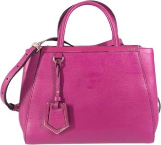 Fendi Pre-owned Handbags, female, Purple, Size: ONE SIZE Pre-owned Vintage Handbag