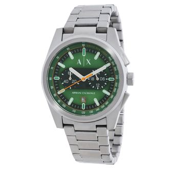 A|X Armani Exchange Parker Chronograph Quartz Green Dial Mens Watch AX2862