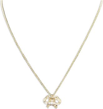 Vivienne Westwood 2020s Rigoberta Orb halsketting met strik - Goud
