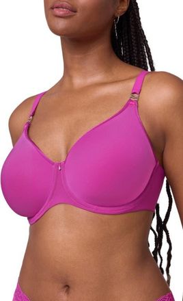 Montelle Intimates Spacer Underwire Bra in Passion Fruit at Nordstrom, Size 32H