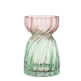 MiCa Decorations vaas lichtgroen (20 cm)