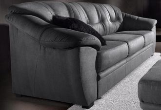 Sit&more 3-Sitzer »Safira« inklusive komfortablem Federkern, wahlweise mit Bettfunktion